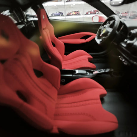 GH Ferrari 2019 F8 Tributo Matte Red 1:18 – Sammelobjekt-Resin-Modellharz