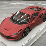 GH Ferrari 2019 F8 Tributo Matte Red 1:18 – Sammelobjekt-Resin-Modellharz