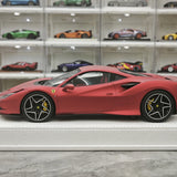 GH Ferrari 2019 F8 Tributo Matte Red 1:18 – Sammelobjekt-Resin-Modellharz