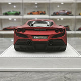 GH Ferrari 2019 F8 Tributo Matte Red 1:18 – Sammelobjekt-Resin-Modellharz