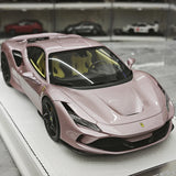 GH Ferrari 2019 F8 Tributo Pink 1:18 – Samlarresin i resin-modellresin