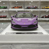 GH Ferrari 2019 F8 Tributo Purple 1:18 – Samlarresin-modellresin