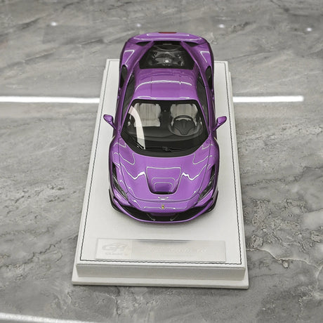 GH Ferrari 2019 F8 Tributo Purple 1:18 – Samlarresin-modellresin