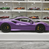 GH Ferrari 2019 F8 Tributo Purple 1:18 – Samlarresin-modellresin