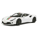 GH Ferrari 2019 F8 Tributo White 1:18 – Samlarresin Resin Modellresin