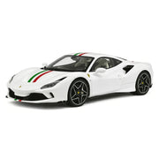 GH Ferrari 2019 F8 Tributo Weiß 1:18 – Sammler-Modellauto aus Resin