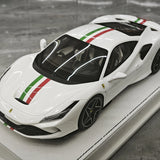 GH Ferrari 2019 F8 Tributo White 1:18 – Samlarresin Resin Modellresin