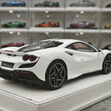GH Ferrari 2019 F8 Tributo White 1:18 – Samlarresin Resin Modellresin