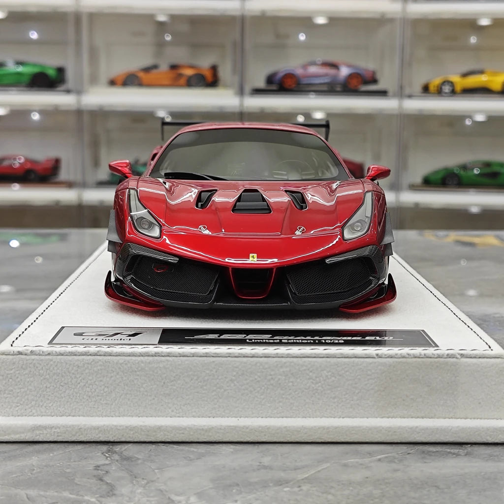 [GH] 1:18 Ferrari 2020 488 Challenge EVO Metallic Red Model Car Resin