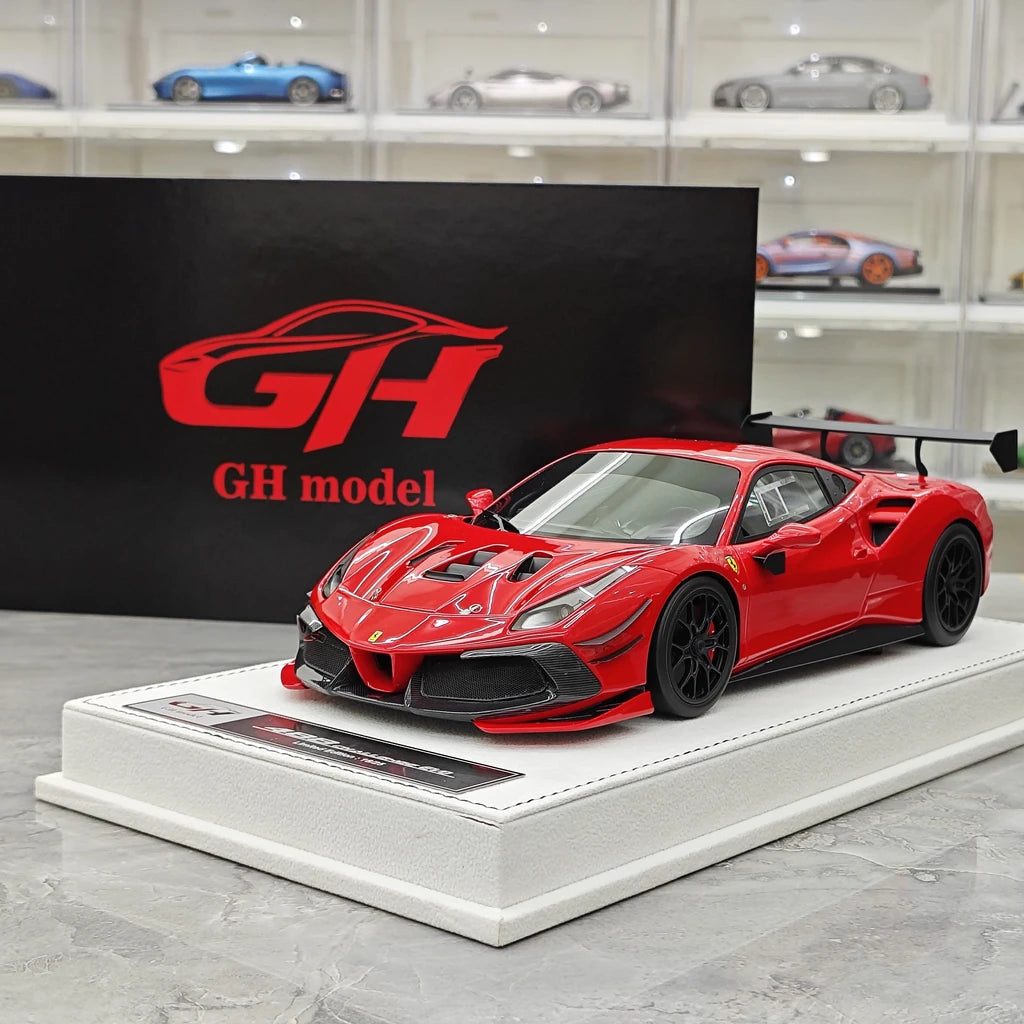 [GH] 1:18 Ferrari 2020 488 Challenge EVO Red Model Car Resin