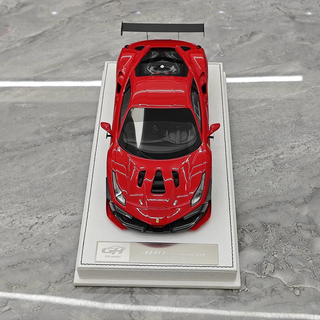 [GH] 1:18 Ferrari 2020 488 Challenge EVO Red Model Car Resin