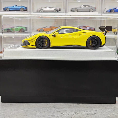 [GH] 1:18 Ferrari 2020 488 Challenge EVO Yellow Model Car Resin