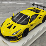 [GH] 1:18 Ferrari 2020 488 Challenge EVO Yellow Model Car Resin