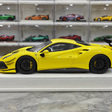 [GH] 1:18 Ferrari 2020 488 Challenge EVO Yellow Model Car Resin