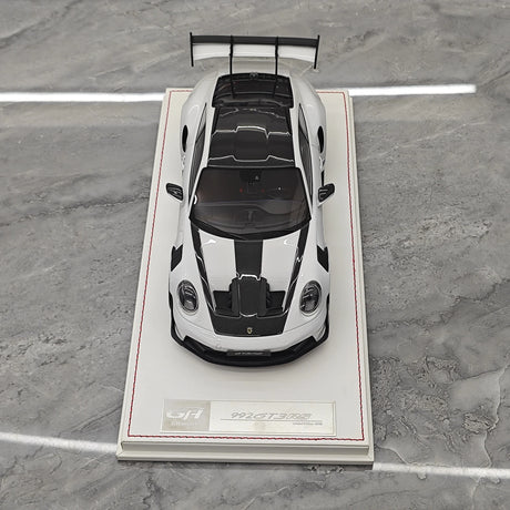 GH Modelo Porsche 2026 911 9920,2 GT3 RS Cinzento 1:18 – Resina Modelo de Resina Colecionável