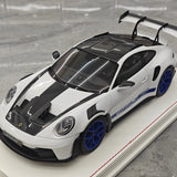 GH Modelo Porsche 2026 911 9920,2 GT3 RS Cinzento 1:18 – Resina Modelo de Resina Colecionável