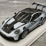 GH Modelo Porsche 2026 911 9920,2 GT3 RS Ice Blue 1:18 – Resina de Modelo de Resina de Coleção