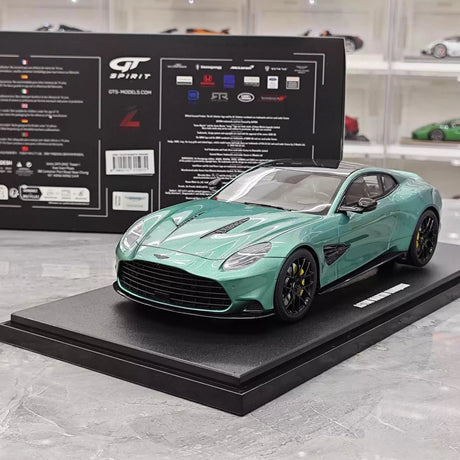 [GT Spirit] 1:18 Aston Martin 2023 Vanquish Blue Model Car Resin