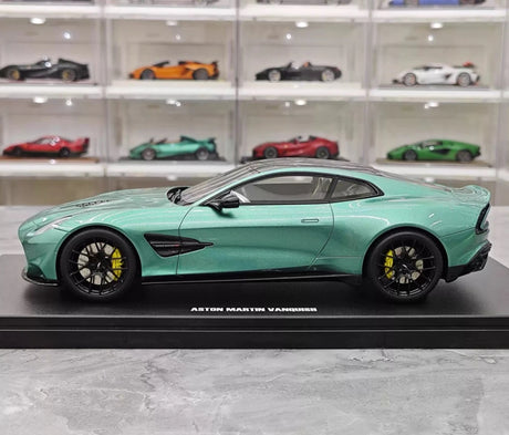 [GT Spirit] 1:18 Aston Martin 2023 Vanquish Blue Model Car Resin
