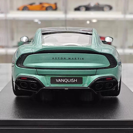 [GT Spirit] 1:18 Aston Martin 2023 Vanquish Blue Model Car Resin