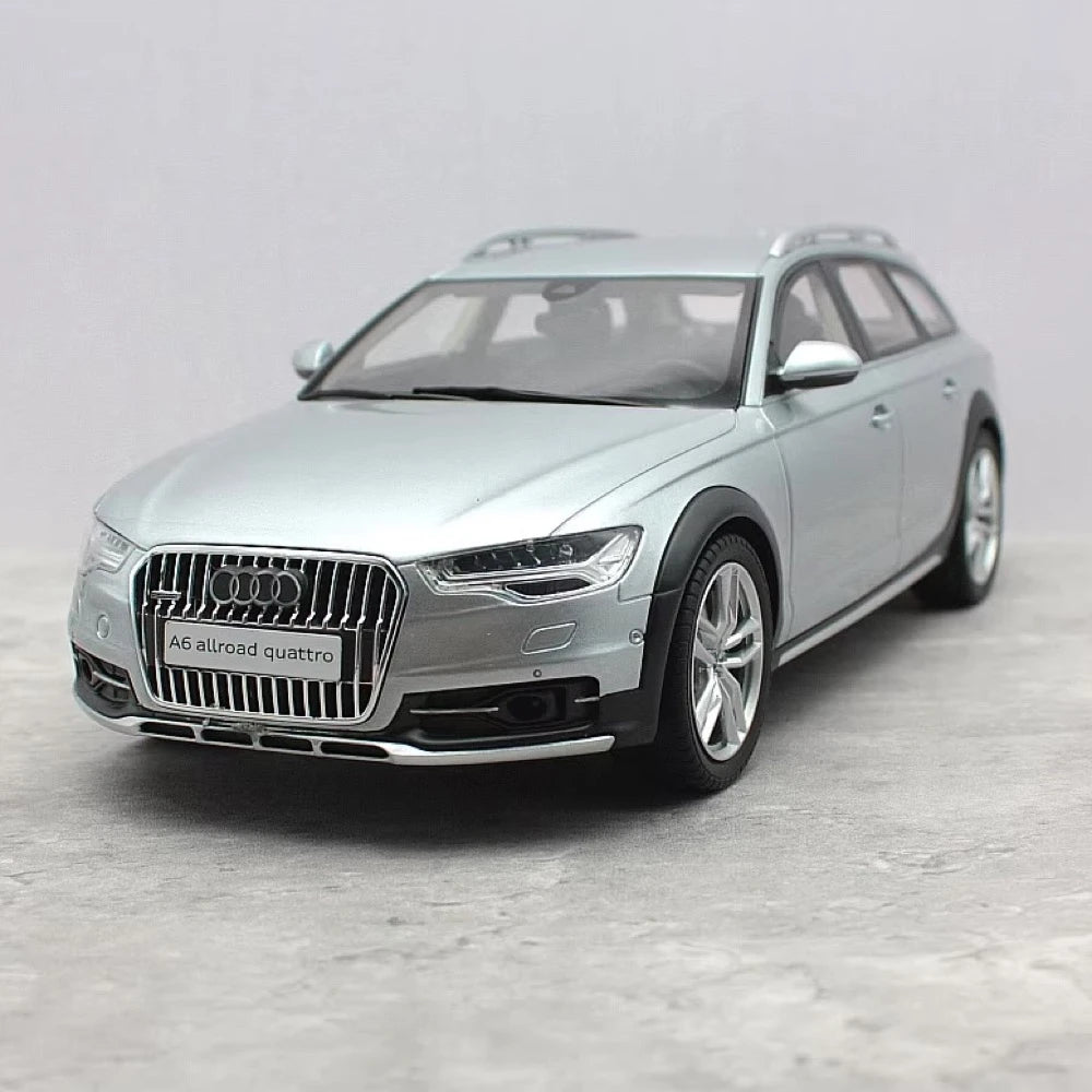 [GT Spirit] 1:18 Audi 2015 A6 Allroad C7 Silver Model Car Resin