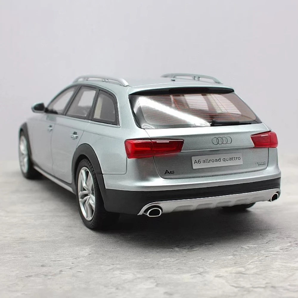 [GT Spirit] 1:18 Audi 2015 A6 Allroad C7 Silver Model Car Resin