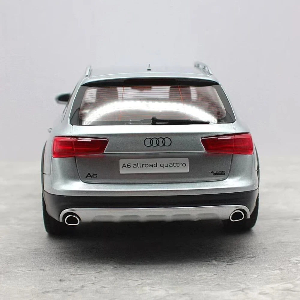 [GT Spirit] 1:18 Audi 2015 A6 Allroad C7 Silver Model Car Resin