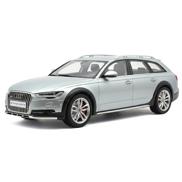 [GT Spirit] 1:18 Audi 2015 A6 Allroad C7 Silver Model Car Resin