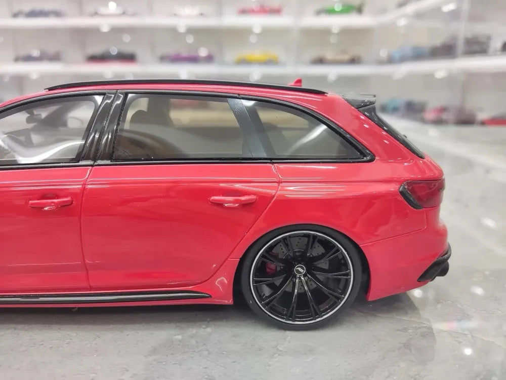 [GT Spirit] 1:18 Audi 2020 RS4-S Avant By ABT rosso modellino di auto resina