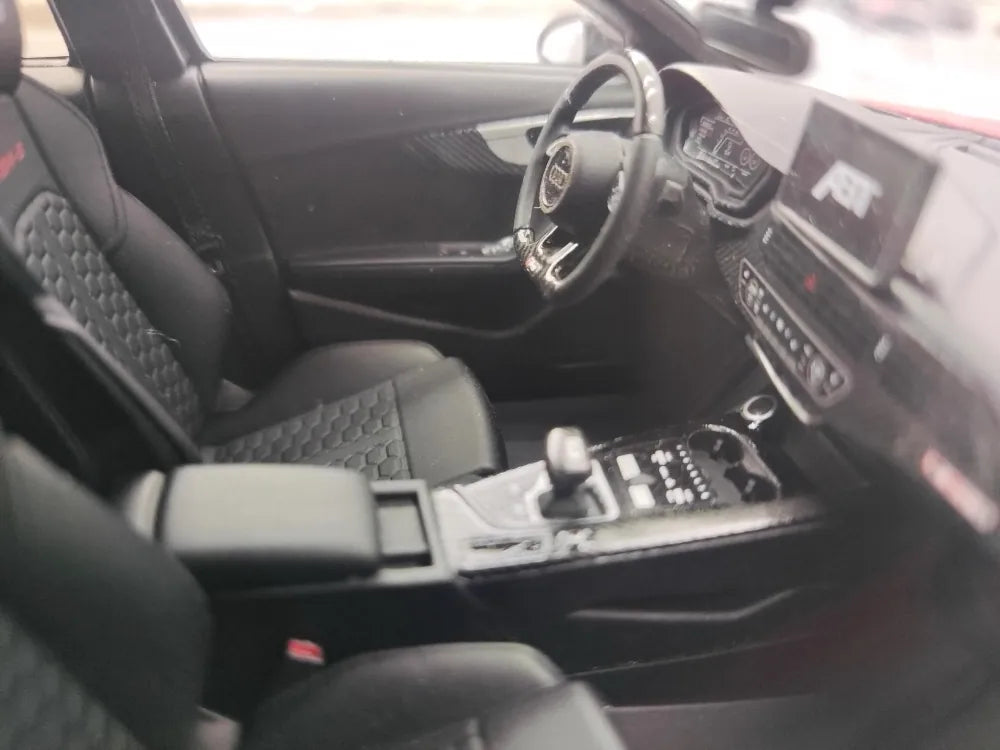 [GT Spirit] 1:18 Audi 2020 RS4-S Avant By ABT rosso modellino di auto resina