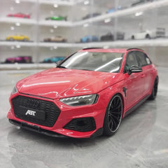 [GT Spirit] 1:18 Audi 2020 RS4-S Avant By ABT rosso modellino di auto resina