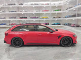 [GT Spirit] 1:18 Audi 2020 RS4-S Avant By ABT Red Model Car Resin