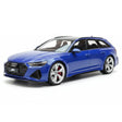 [GT Spirit] 1:18 Audi 2021 RS6 Avant C8 Blue Model Car Resin