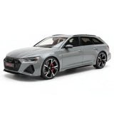 [GT Spirit] 1:18 Audi 2020 RS6 Avant C8 Gray Model Car Resin