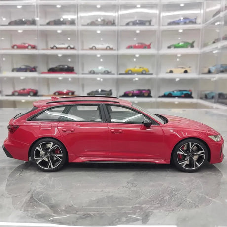 [GT Spirit] 1:18 Audi 2021 RS6 Avant C8 Red Model Car Resin