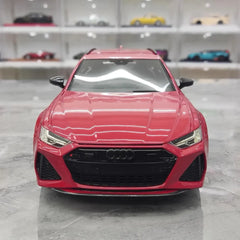 [GT Spirit] 1:18 Audi 2021 RS6 Avant C8 Red Model Car Resin