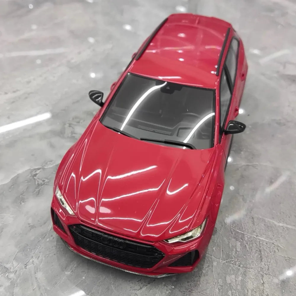 [GT Spirit] 1:18 Audi 2021 RS6 Avant C8 Red Model Car Resin