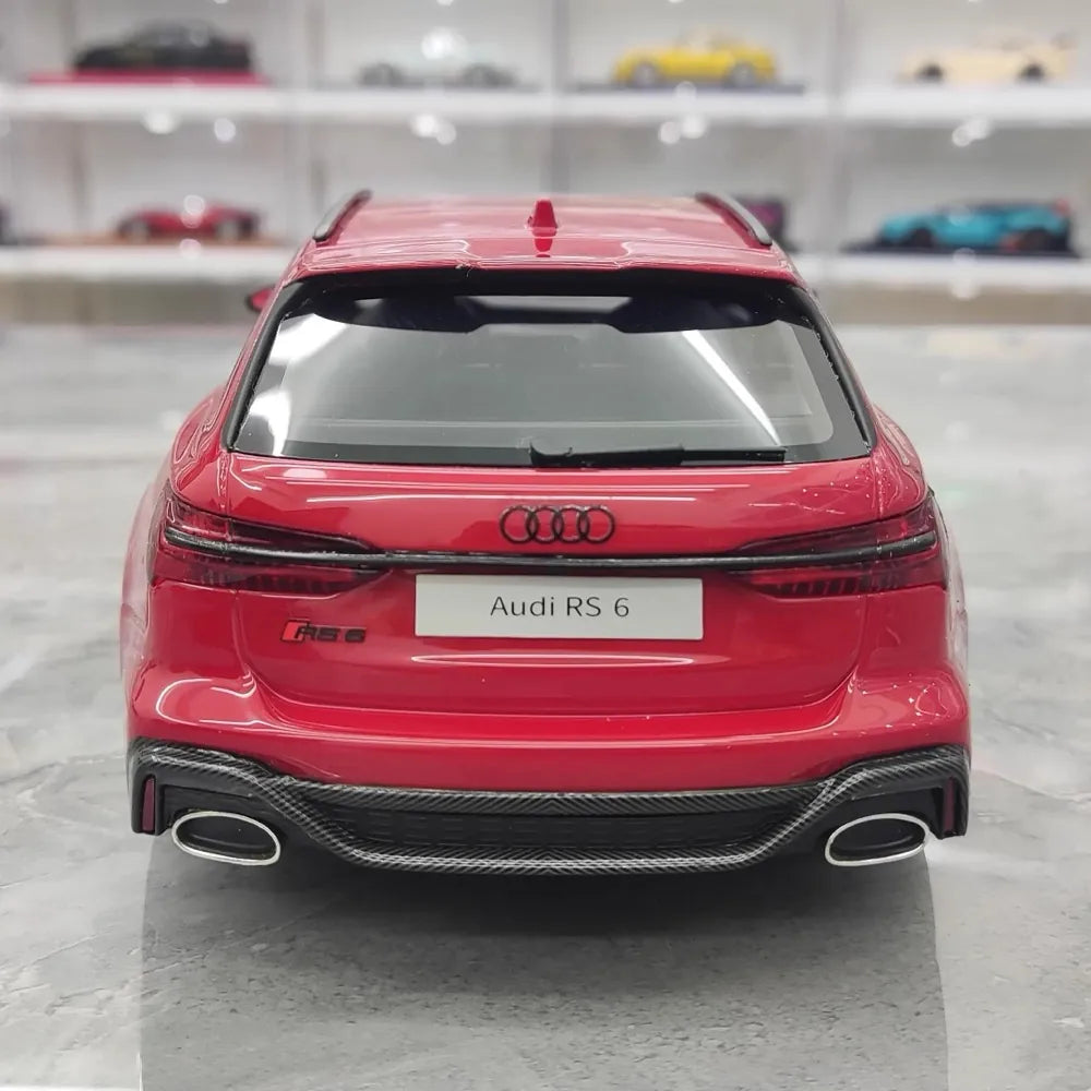 [GT Spirit] 1:18 Audi 2021 RS6 Avant C8 Red Model Car Resin