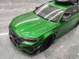 [GT Spirit] 1:18 Audi 2021 RS6 Navarra C8 ABT Green Model Car Resin