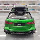 [GT Spirit] 1:18 Audi 2021 RS6 Navarra C8 ABT Green Model Car Resin