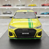 [GT Spirit] 1:18 Audi 2022 S3 MTM Yellow Model Car Resin