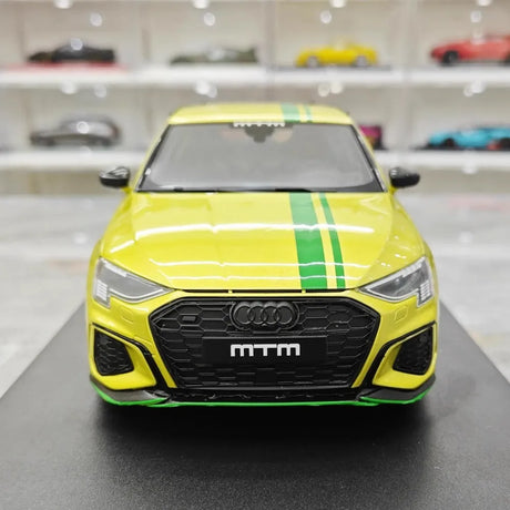[GT Spirit] 1:18 Audi 2022 S3 MTM Yellow Model Car Resin