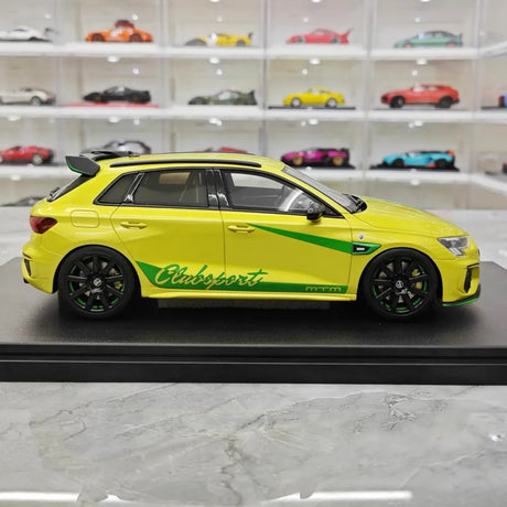 [GT Spirit] 1:18 Audi 2022 S3 MTM Yellow Model Car Resin