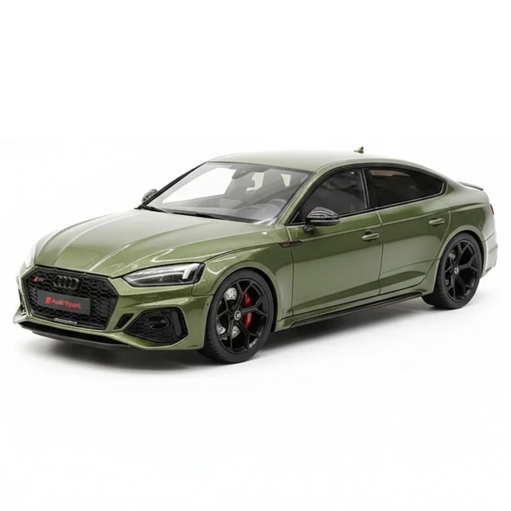 [GT Spirit] 1:18 Audi 2023 RS5 Sportback Green Model Car Resin