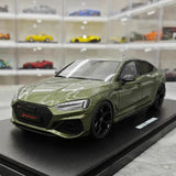 [GT Spirit] 1:18 Audi 2023 RS5 Sportback Green Model Car Resin