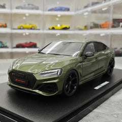 [GT Spirit] 1:18 Audi 2023 RS5 Sportback Green Model Car Resin