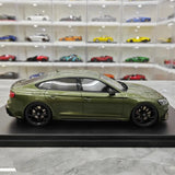 [GT Spirit] 1:18 Audi 2023 RS5 Sportback Green Model Car Resin