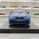 GT 스피릿 BMW 2007 M3 E92 블루 1:18 – 수집용 레진 모델 레진 (GT Spirit)