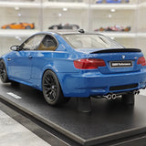 GT 스피릿 BMW 2007 M3 E92 블루 1:18 – 수집용 레진 모델 레진 (GT Spirit)