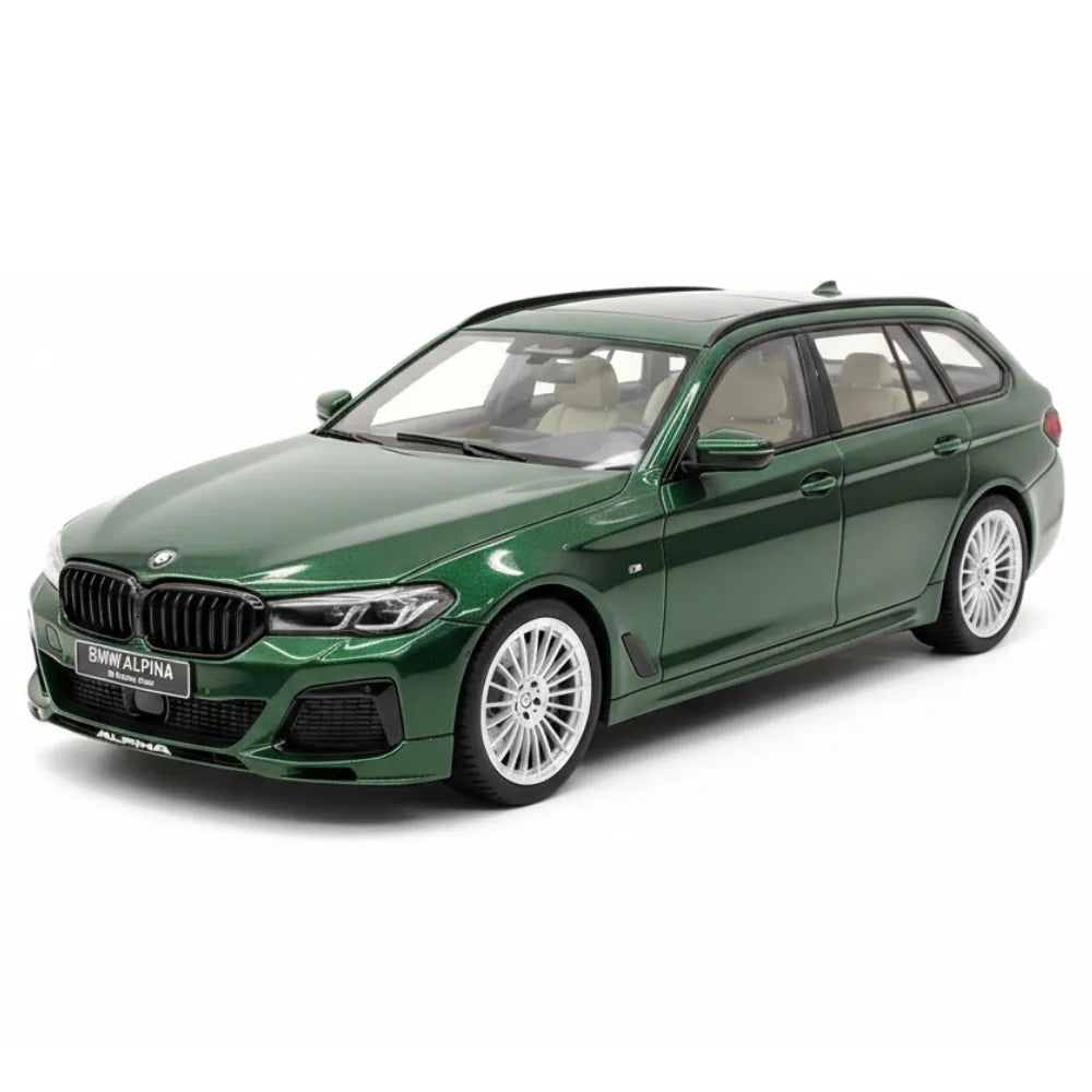 [GT Spirit] 1:18 BMW 2018 B5 Alpina G31 Touring Green Model Car Resin